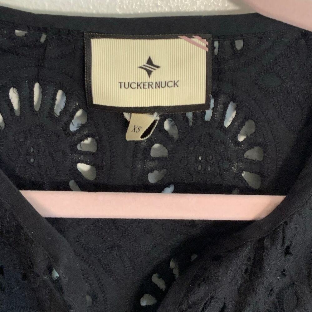 Tuckernuck Black Eyelet Swim Coverup - Picture 6 of 10